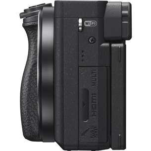 Hybrid camera Sony α6400 + objektiiv 16-50mm