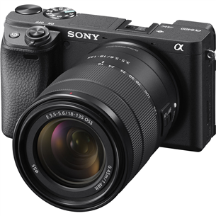 Фотокамера α6400 + объектив 18-135mm, Sony