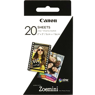 Canon ZINK PAPER ZP-2030, 20 loksnes - Fotopapīrs