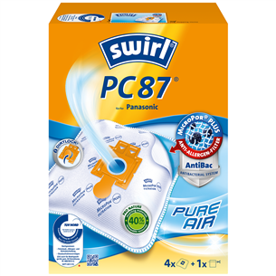 Swirl, 4 gab. - Putekļu sūcēja maisiņi PC87MNEW