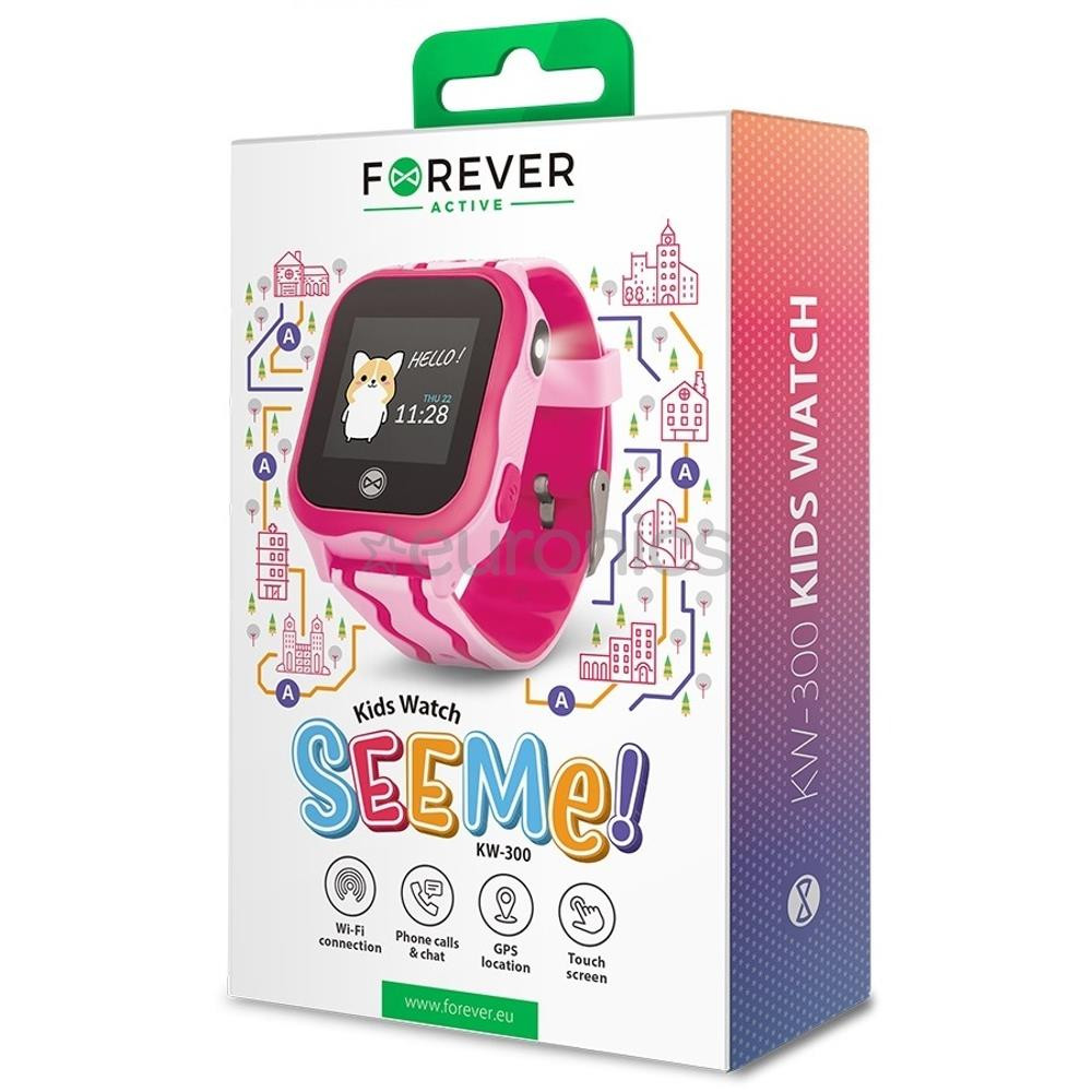 Bērnu GPS pulkstenis See me, Forever / Wi-Fi