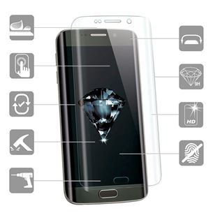 Aizsargstikls Ultra Durable 3D priekš iPhone XS Max, Swissten