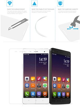 Ekrāna aizsargstikls Tempered Glass priekš Xiaomi Redmi Note 6Pro, Mocco