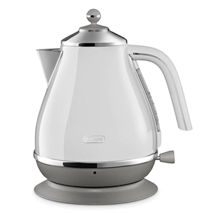 Delonghi ICONA Capitals, 1.7 L, balta - Tējkanna