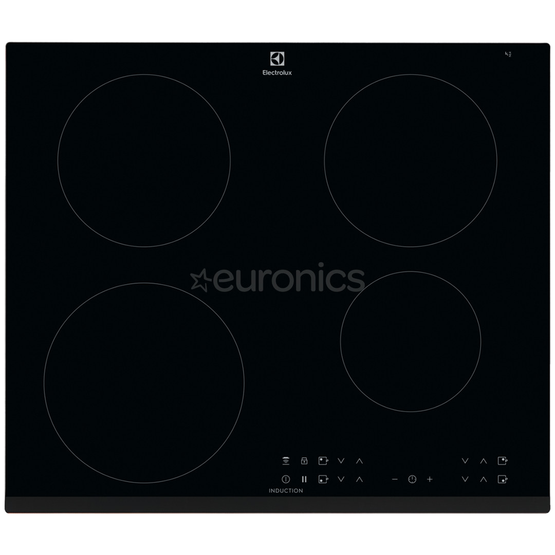 Electrolux 300, width 59 cm, frameless, black - Built-in Induction Hob