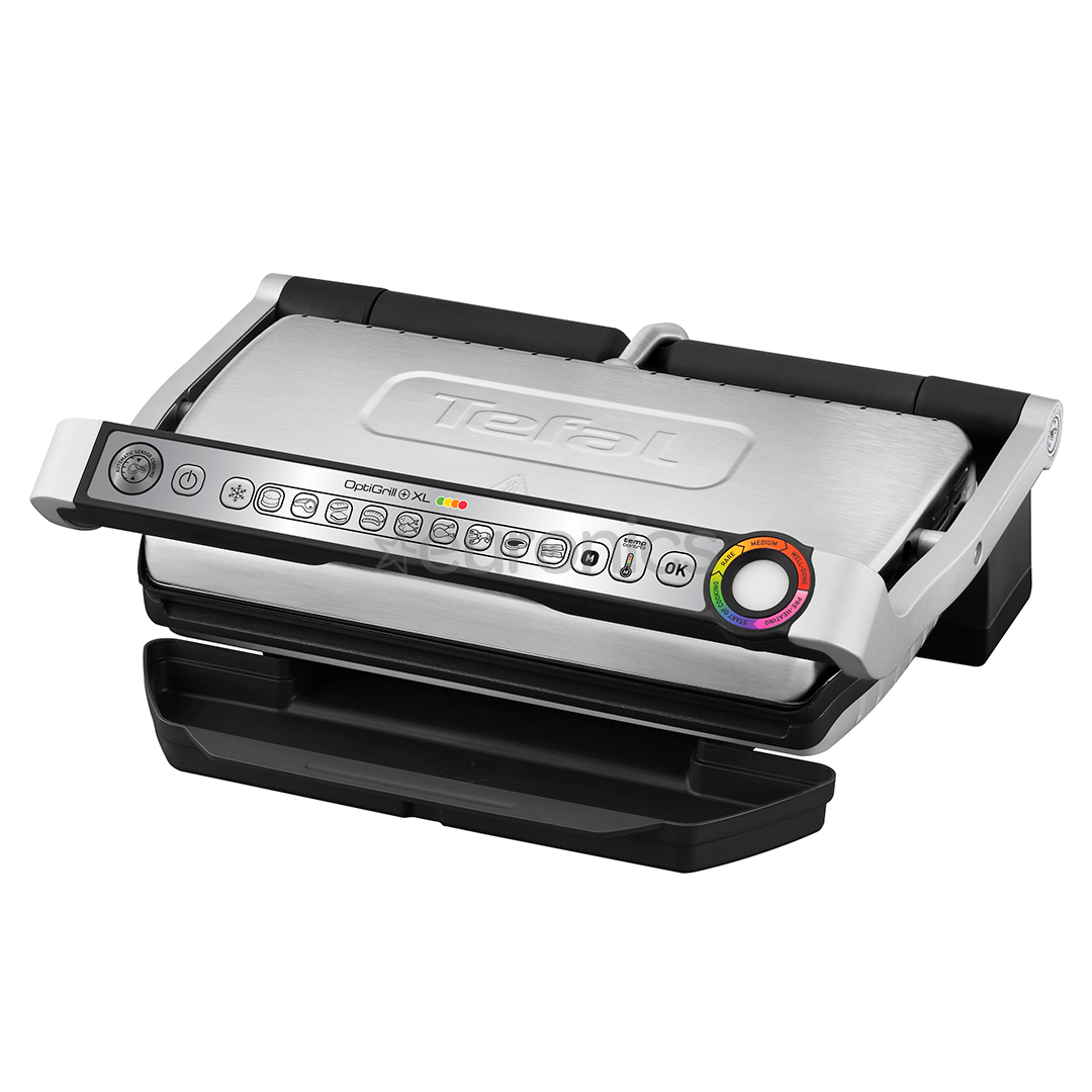 Tefal Optigrill+ XL, 2000 W, black/inox - Table grill, GC722D