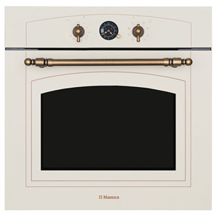 Hansa, 62 L, beige - Built-in Oven
