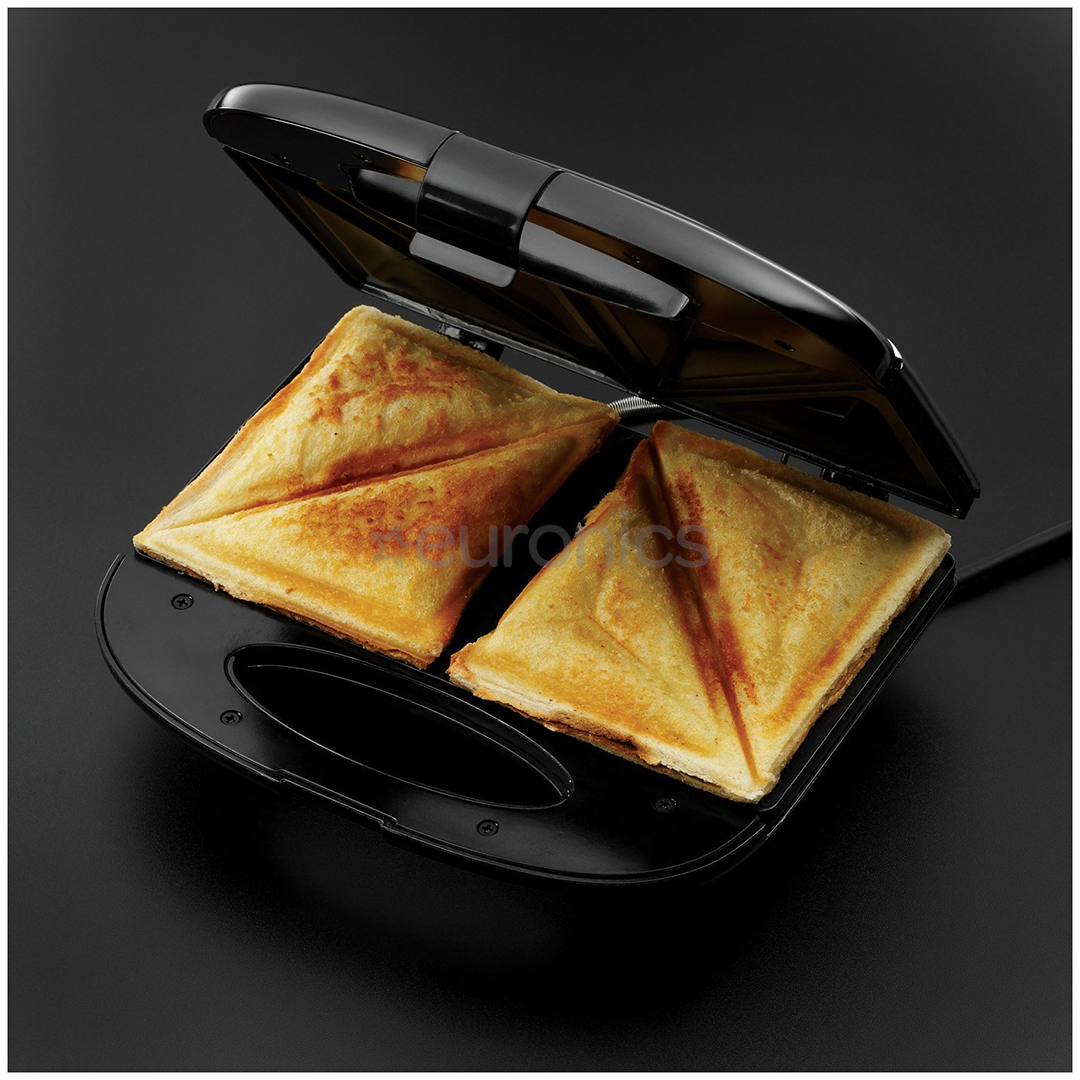 Russell Hobbs, 700 W, black - Sandwich maker