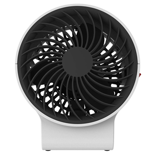 Boneco Air Shower, balta/melna - Galda ventilators