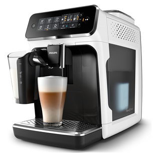 Philips LatteGo 3200 Series, black/white - Espresso Machine