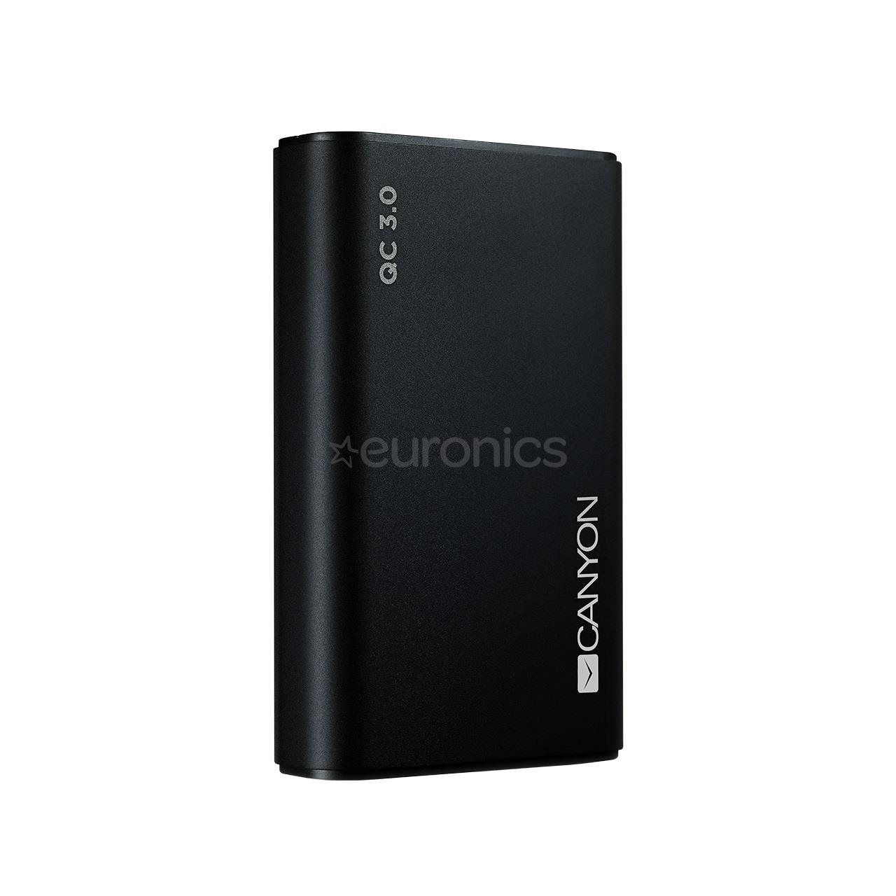 Portatīvais barošanas avots Quick Charge, Canyon / 10000 mAh