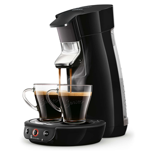 Philips Senseo® Viva Café, melna - Maisiņu kafijas automāts