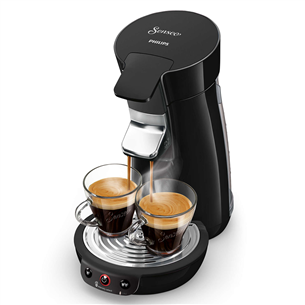 Philips Senseo® Viva Café, melna - Maisiņu kafijas automāts