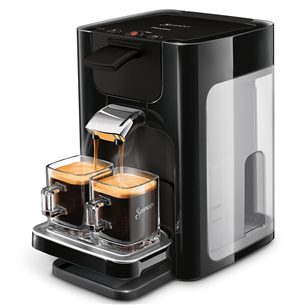 Philips Senseo® Quandrante, melna - Maisiņu kafijas automāts HD7865/60