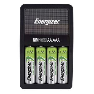 Energizer Recharge Maxi, 4xAA - Зарядное устройство+батарейки