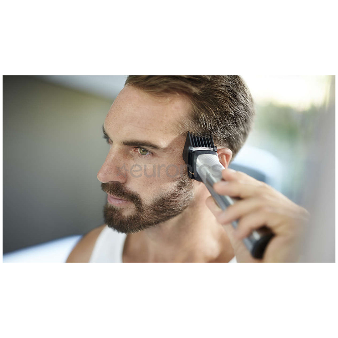 Philips Multigroom 7000 Series, 14 in 1, silver/black - Beard trimmer set