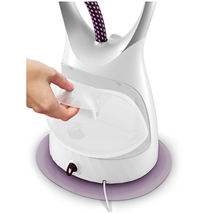 Philips ComfortTouch, 2000 W, white/purple - Garment steamer