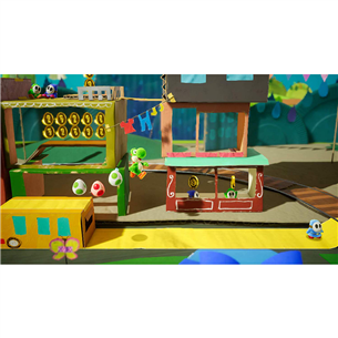 Switch game Yoshi's Crafted World