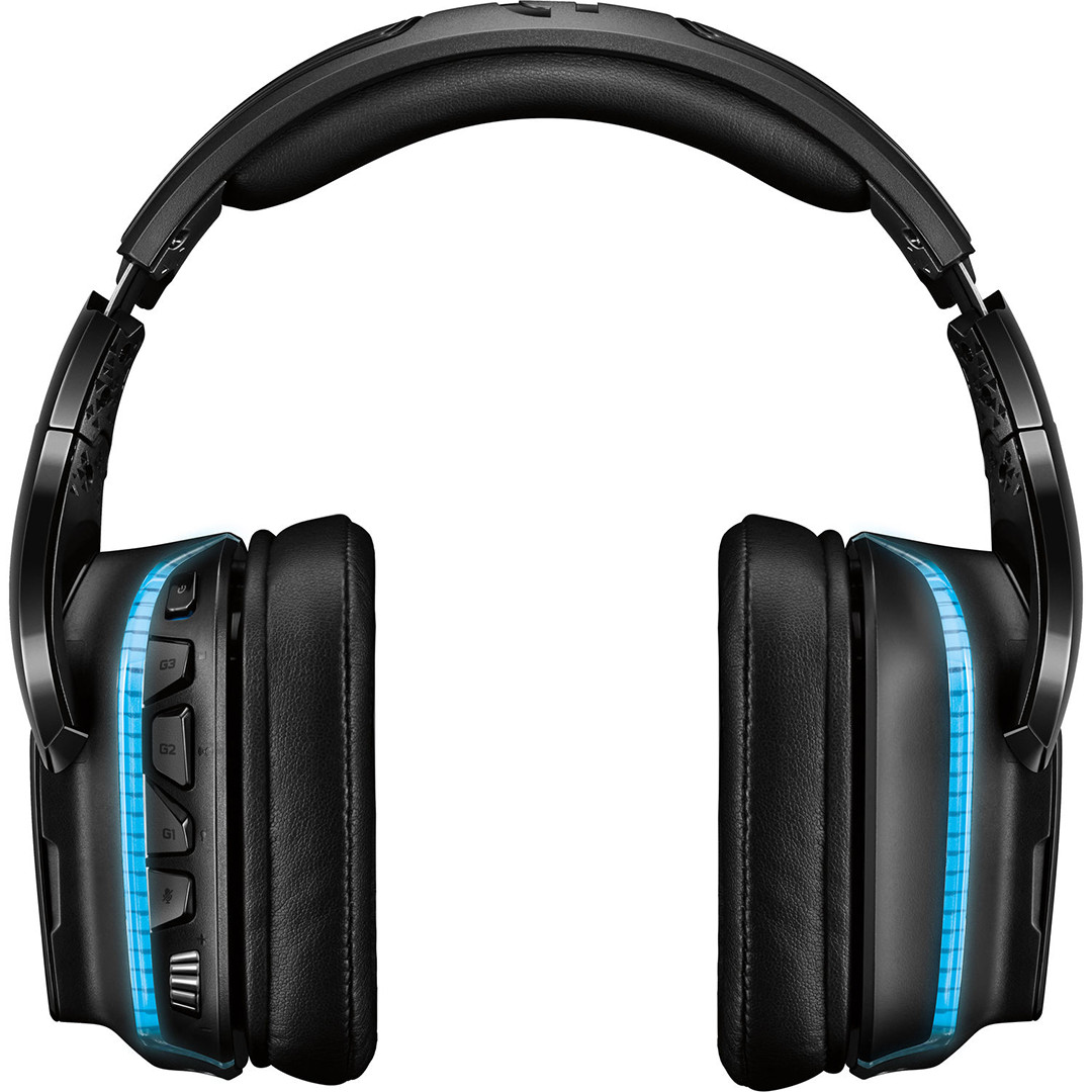 Bezvadu austiņas 7.1 G935 LIGHTSYNC, Logitech