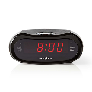 Clock radio CLAR001BK, Nedis