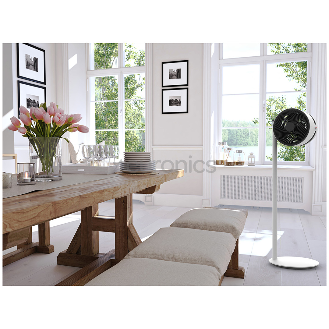 Boneco Air Shower, 33 W, balta/melna - Grīdas ventilators