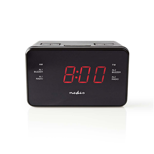 Clock radio CLAR002BK, Nedis