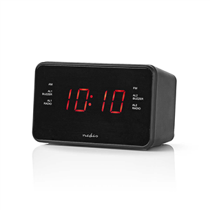 Clock radio CLAR002BK, Nedis