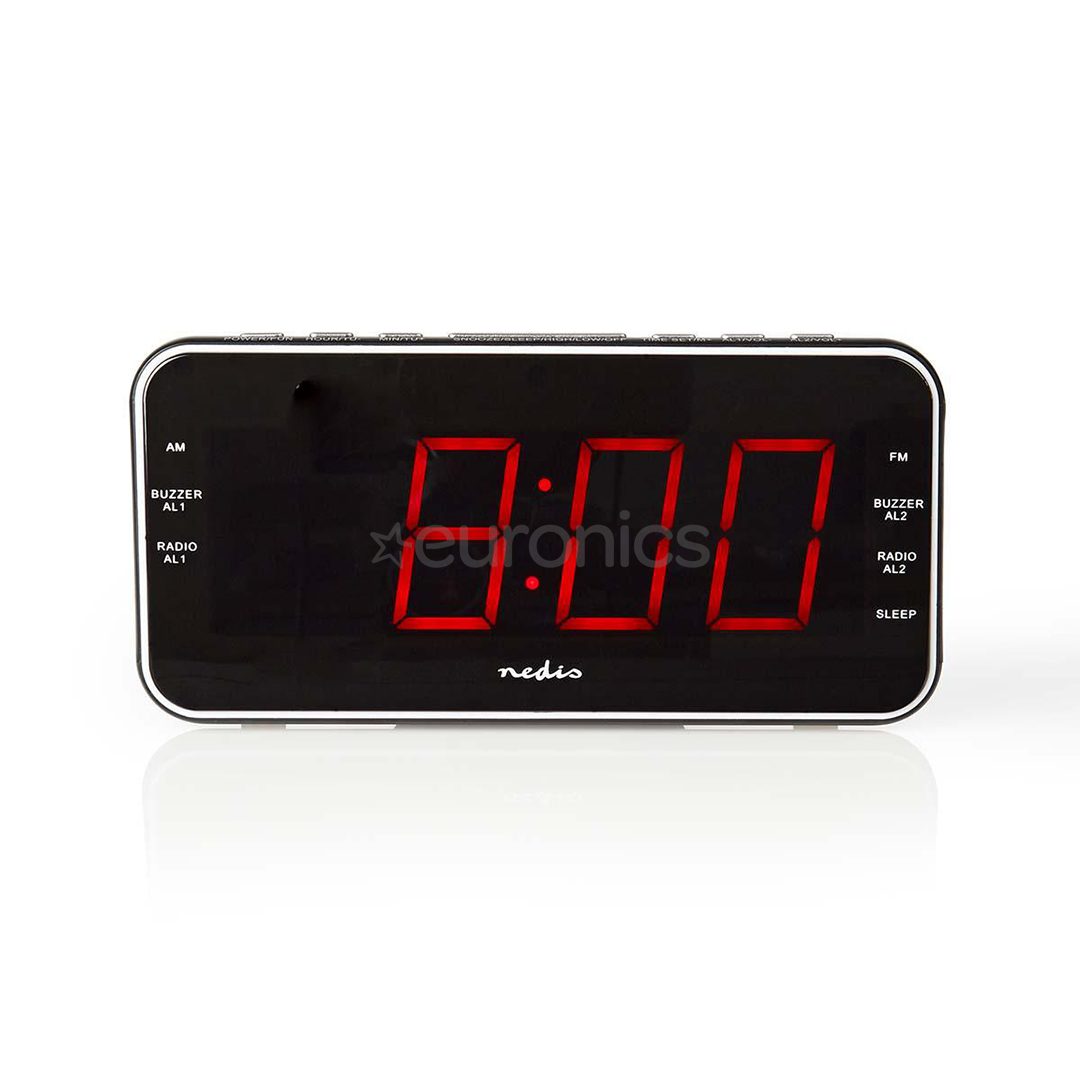 Clock radio CLAR004BK, Nedis