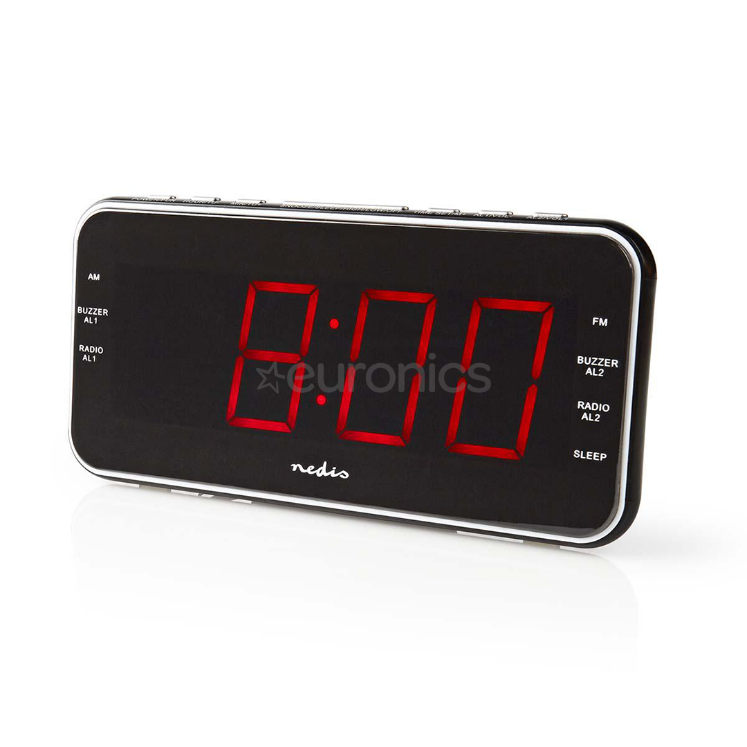 Clock radio CLAR004BK, Nedis