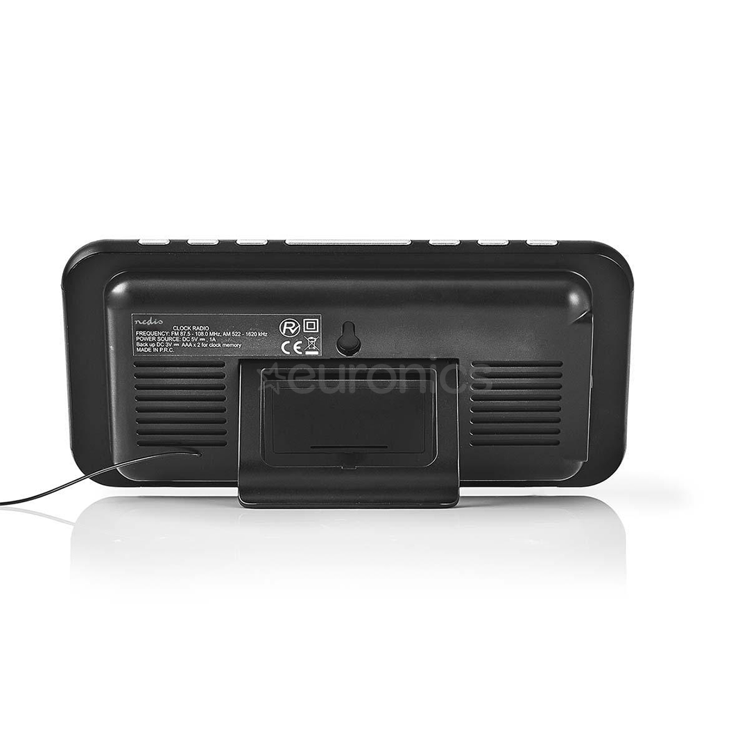 Clock radio CLAR004BK, Nedis