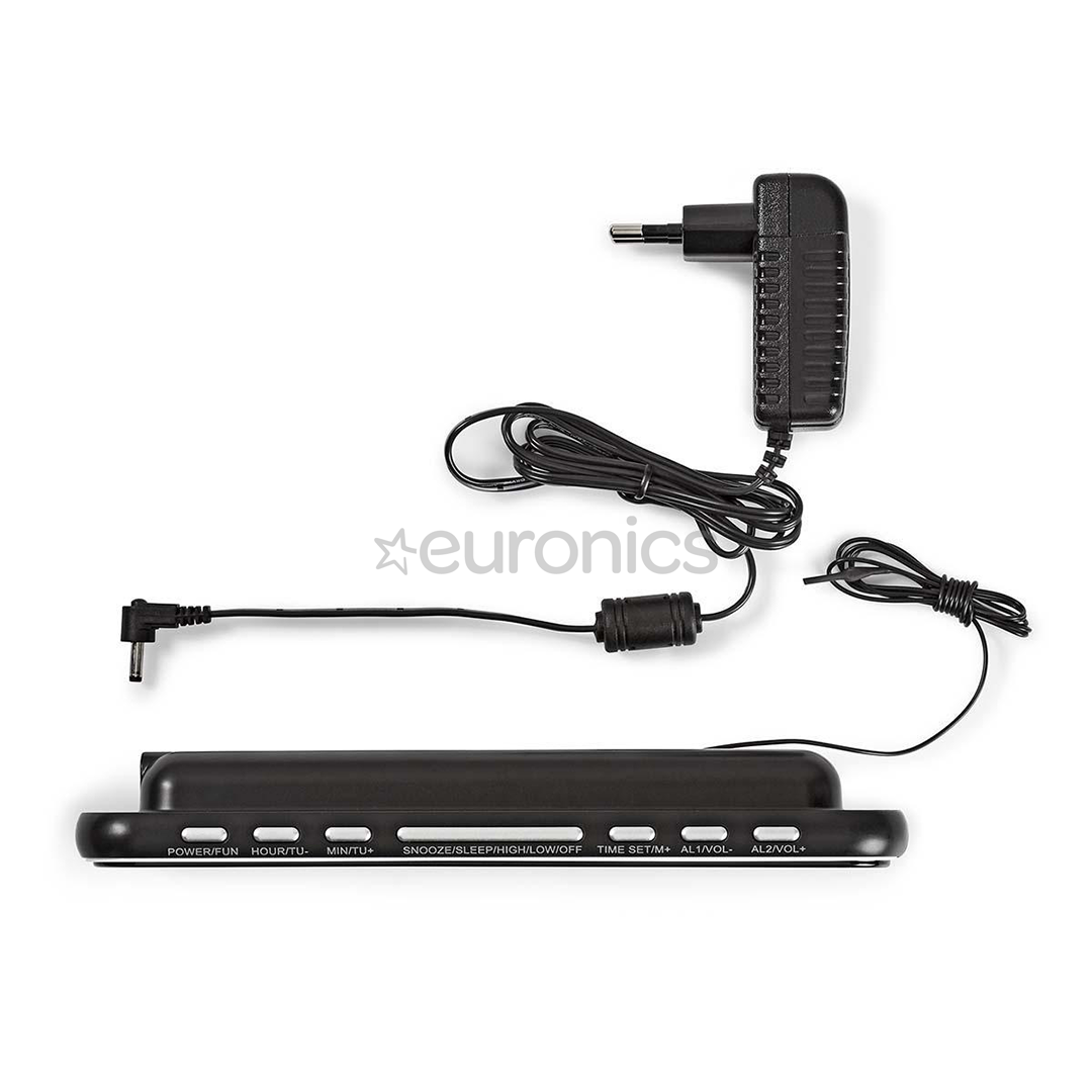 Clock radio CLAR004BK, Nedis