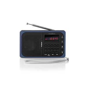 Портативный радиоприёмник RDFM2100BU, Nedis