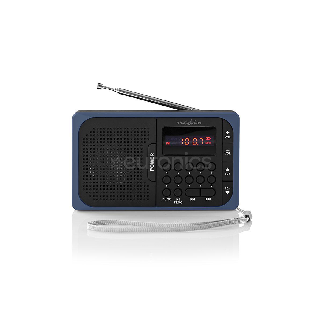 Portable radio RDFM2100BU, Nedis