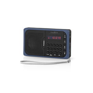 Portable radio RDFM2100BU, Nedis