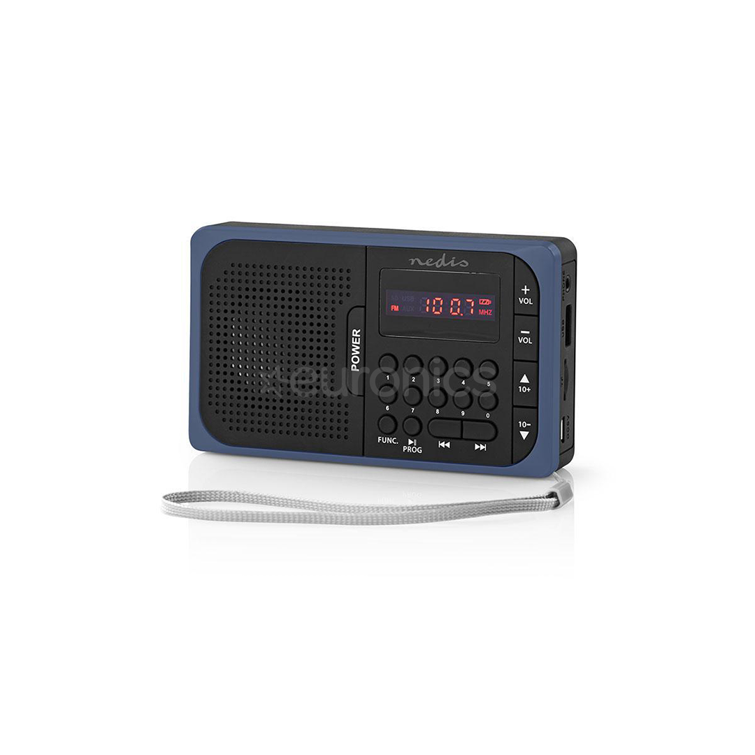 Portable radio RDFM2100BU, Nedis