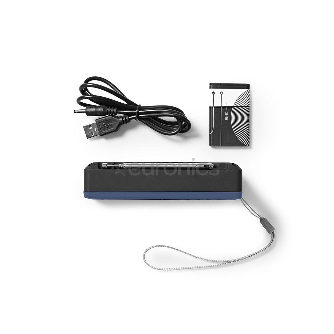 Portable radio RDFM2100BU, Nedis