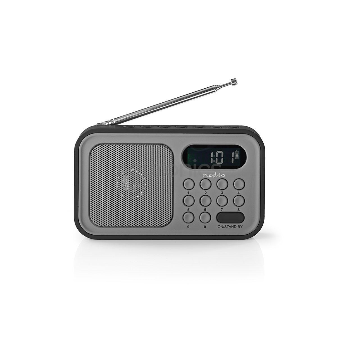 Portable radio RDFM2200BK, Nedis