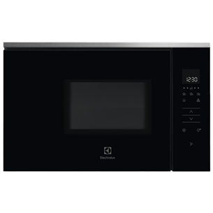 Electrolux, 17 L, 800 W, black/inox - Built-in Microwave Oven