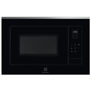 Electrolux, 25 L, 900 W, black/inox - Built-in Microwave Oven LMS4253TMX