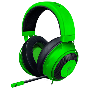 Razer Kraken, zaļa - Austiņas ar mikrofonu