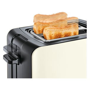 Bosch ComfortLine, 1090 W, beige/black - Toaster