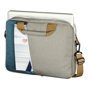 Hama Florence, 15.6'', beige/blue - Notebook Bag