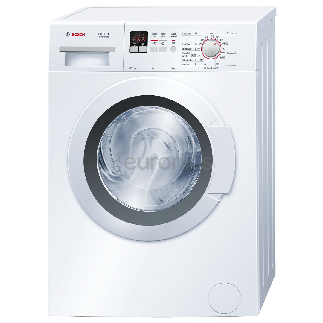 Veļas mazgājamā mašīna, Bosch / 1200 apgr./min.