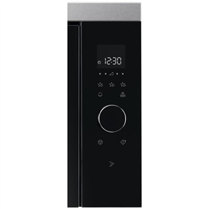 AEG, 17 L, 800 W, black/inox - Built-in Microwave Oven