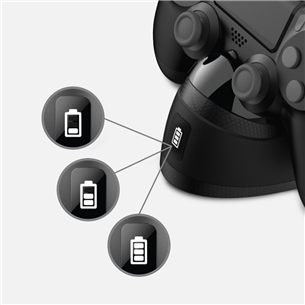 Uzlādes stacija ChargePlay Duo priekš Dualshock 4 kontroliera, HyperX