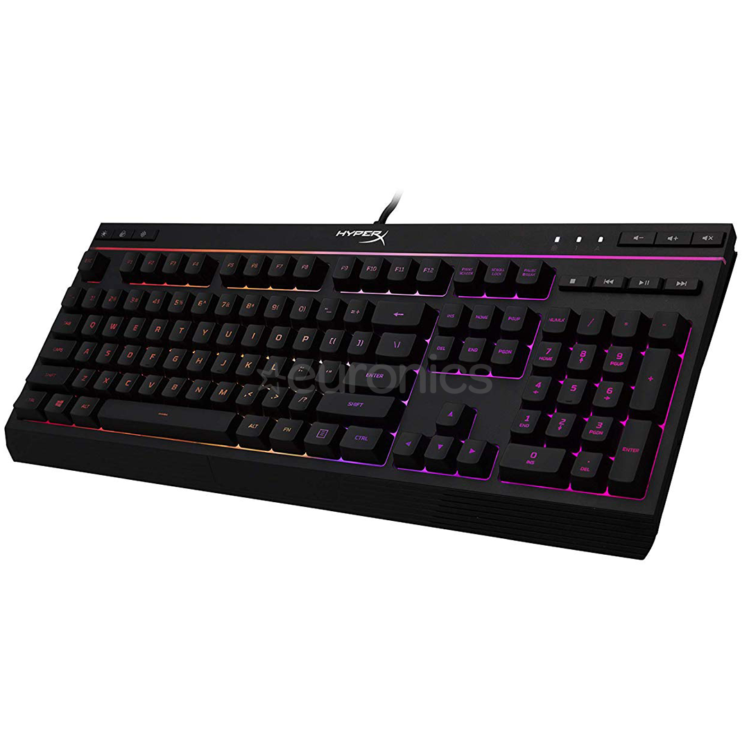 HyperX Alloy Core RGB, US, melna - Klaviatūra