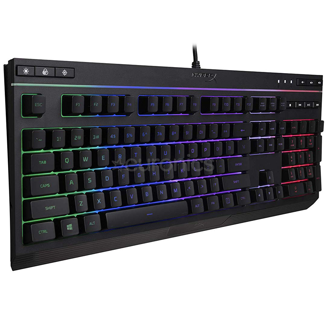 HyperX Alloy Core RGB, US, melna - Klaviatūra
