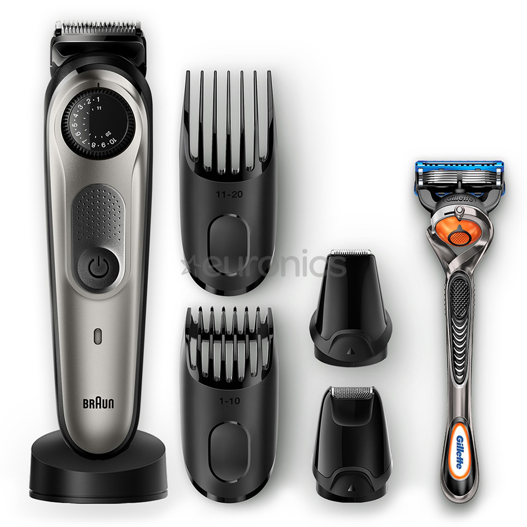 Bārdas trimmeris BT3040 + Gillette Fusion skuveklis, Braun