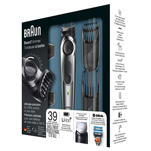 Bārdas trimmeris BT3040 + Gillette Fusion skuveklis, Braun