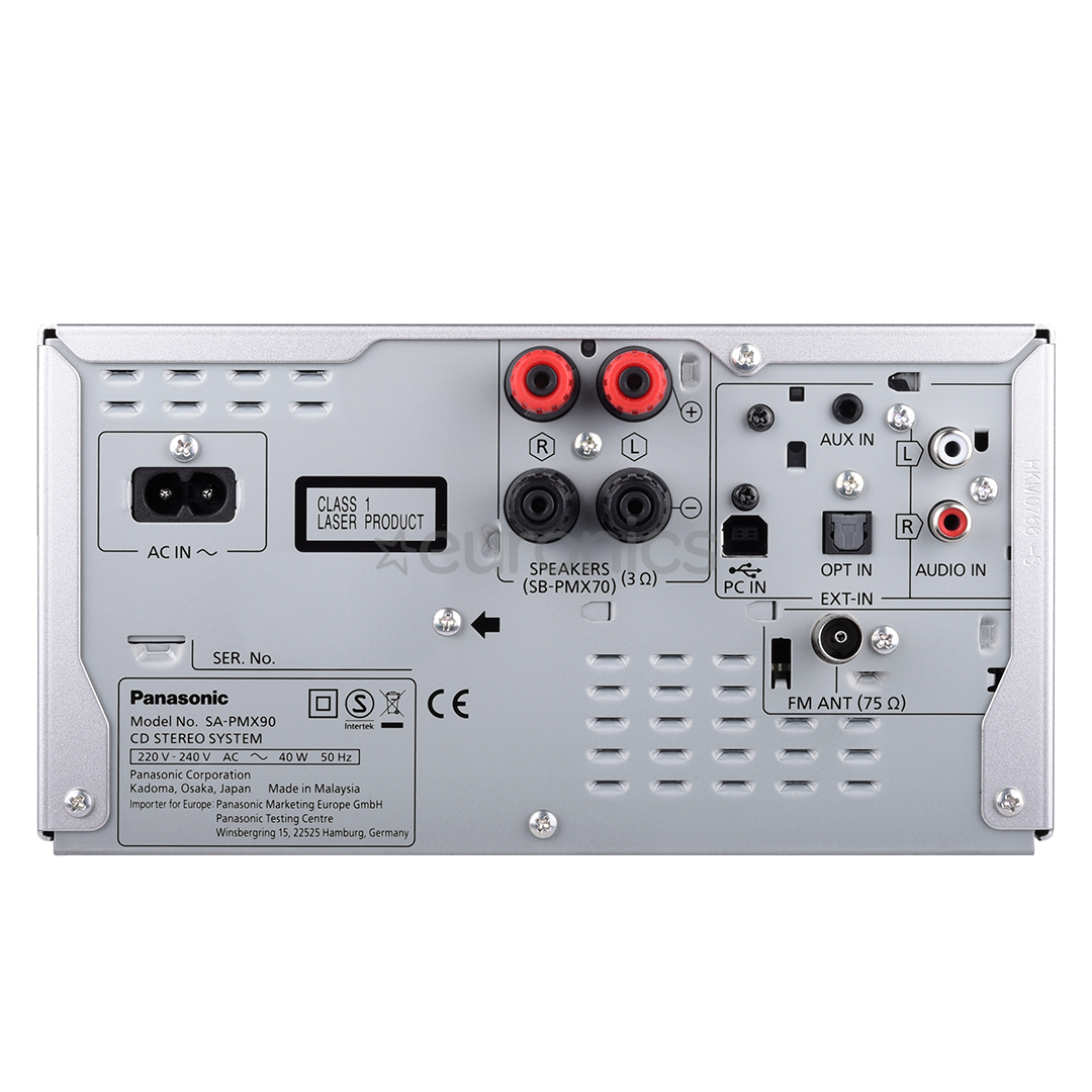 Mūzikas sistēma SC-PMX90, Panasonic
